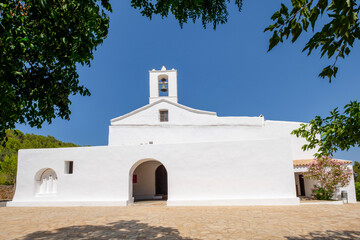 Church of Sant Llorenç de Balàfia, 18th century, Sant Llorenç, Ibiza, Balearic Islands, Spain