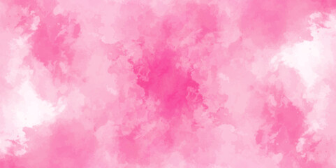 Fototapeta premium abstract colorful background with bokeh .Delicate sepia background with paint stains watercolor texture .subtle watercolor pink yellow blue gradient illustration. 