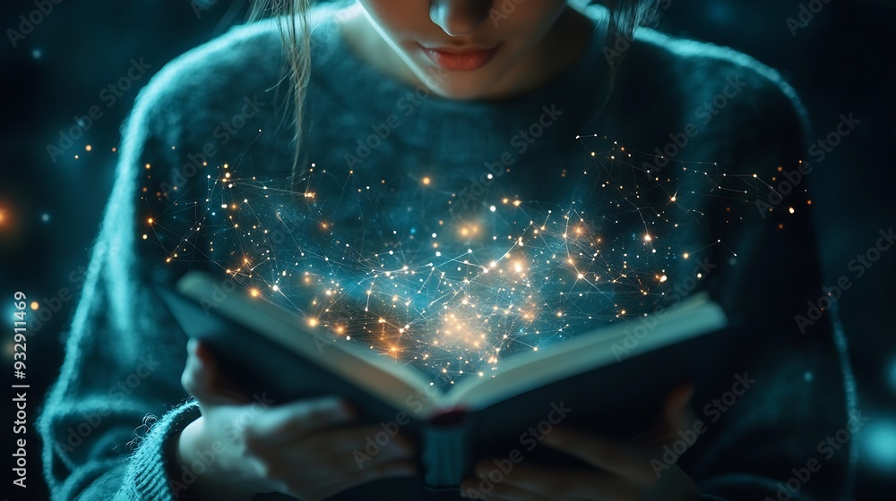 Aufkleber interactive and engaging learning experiences dynamic nature of modern education hands with books an