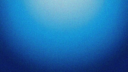 Blue grainy gradient background, grainy texture effect, web banner design copy space