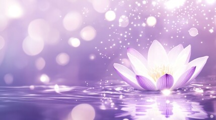 Water Lily Blossom with a Magic Touch