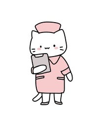 看護師の猫

