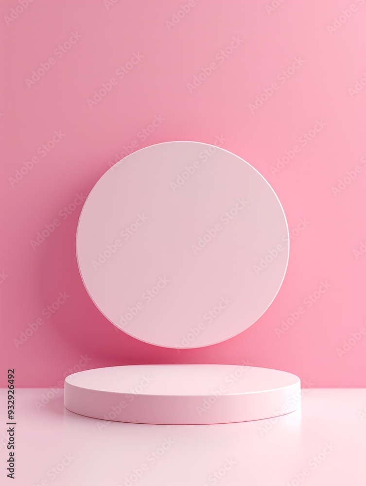 Poster a refined 3d backdrop with soft gradients and subtle shadows provides a sophisticated space for pres