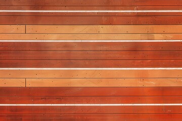 Top view of running track with lawn on the side