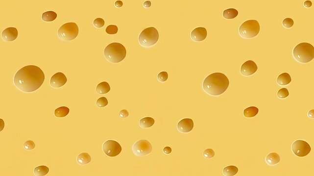Cheese texture background realistic 3d render animation sequence