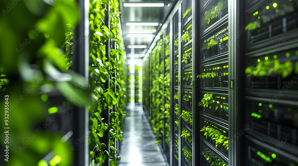 Poster the integration of green data centres and sustainable computing practices in the tech industry isola