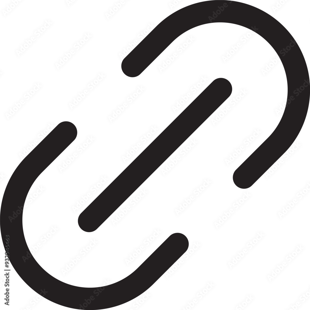 Poster share link icon vector - high-resolution connection and chain symbol, ideal for linking, sharing, an