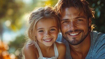 Fototapeta premium dad,daughter washing dishes in sink together girls dad unconditional paternal love father day concept.jpg