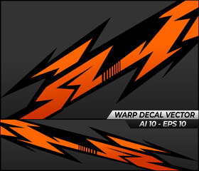 Car Wrap decal concept