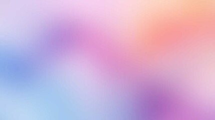 Obraz premium Abstract gradient background, pastel colors, smooth shapes, blurred edges.