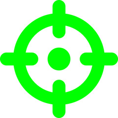 Obraz premium Target Crosshair