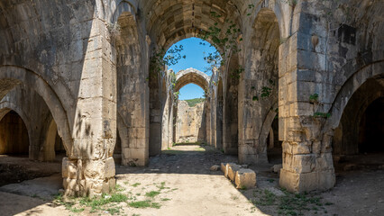 Incirhan Caravanserai, built by Giyaseddin Keykubad Bin Keyhusrev, located on the Antalya Burdur road