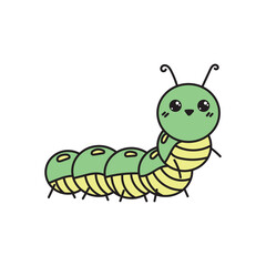 Cartoon Bugs - Caterpillar