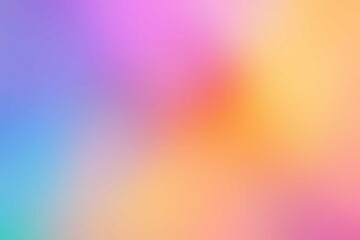 Obraz premium Abstract gradient background, pastel colors, smooth shapes, blurred edges.