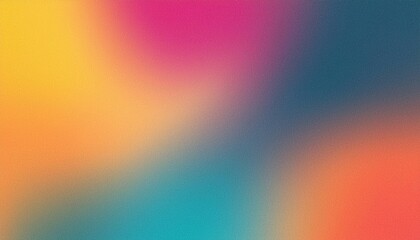 Obraz premium New multicolor red blue purple white orange background. Grain gradient backdrop with place for text.