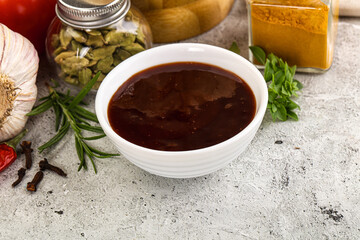 Japanese traditional brown sauce Tonkatsu