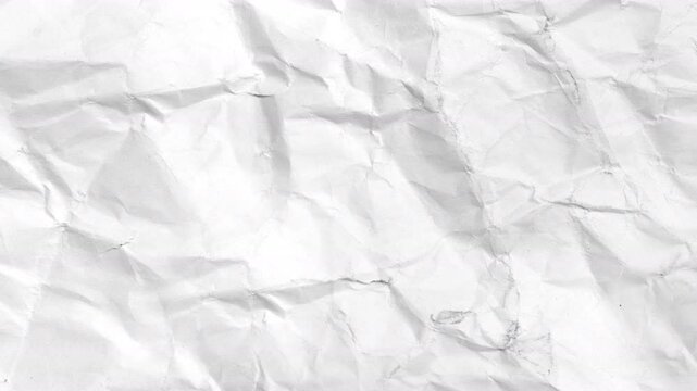 crumpled paper texture,best for video background and motion graphics,stop motion animation , wrinkled surface.