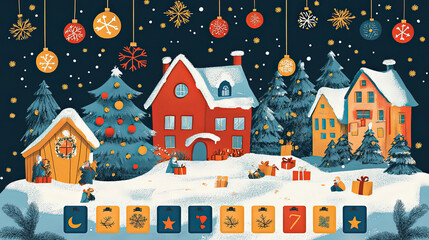 Fototapeta premium graphic resource for Christmas 