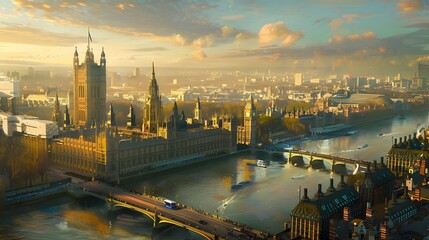 Obraz premium big ben london. 