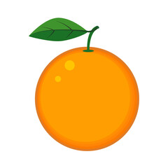 Fresh orange.Whole orange fruits and an orange cut in half.vector illustration.Orange fruit. Oranges that are segmented on a white background in a flat vector