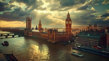 Obraz premium big ben london. 