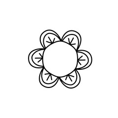 Thai identity floral pattern