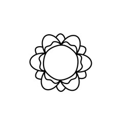 Thai identity floral pattern