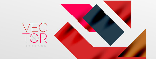 Obraz premium Dynamic lines and triangles. Vector Illustration For Wallpaper, Banner, Background, Card, Book Illustration, landing page