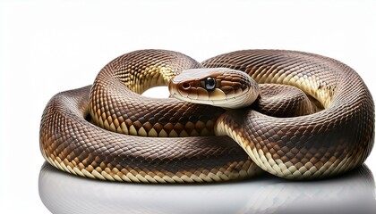 Obraz premium Snake isolated on transparent background