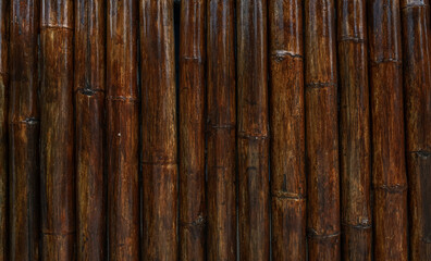 Brown wood texture from natural tree. Beautifully patterned wooden planks, hardwood floor background