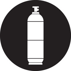 gas cylinder icon  design