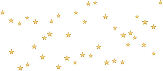 Golden stars confetti