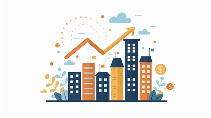 Fototapeta premium Impact of Economic Policies on Investment Strategies and Market Dynamics - A Comprehensive Analysis