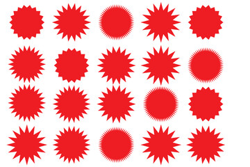 Sparkle vector icons set. Shine symbol illustration. star sign collection.