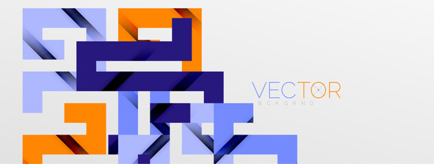 Color bend lines with shadow texture effect. Vector Illustration For Wallpaper, Banner, Background, Card, Book Illustration, landing page