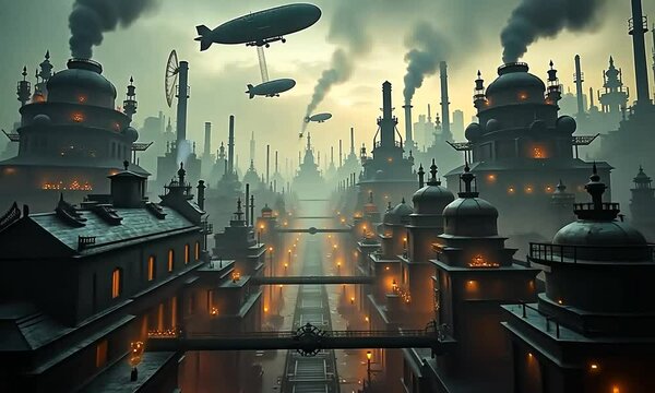 steampunk station