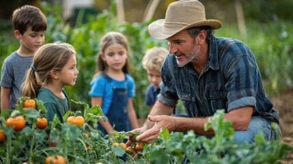 A Farmer's Lesson: Teaching Kids to Grow Tomatoes