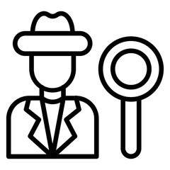 Detective Icon Style
