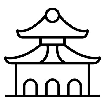 recommend clip art: Pagoda Icon Style