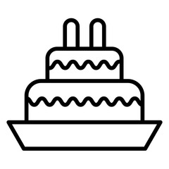 Cake Icon Style