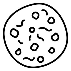 Chocolate Chip Icon Style