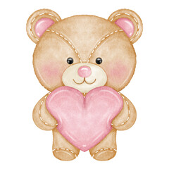 Bear with heart