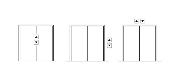 elevator button icon © pamuk