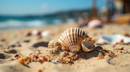 shell on the beach