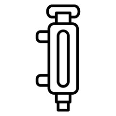 Liebig Condenser Icon Style