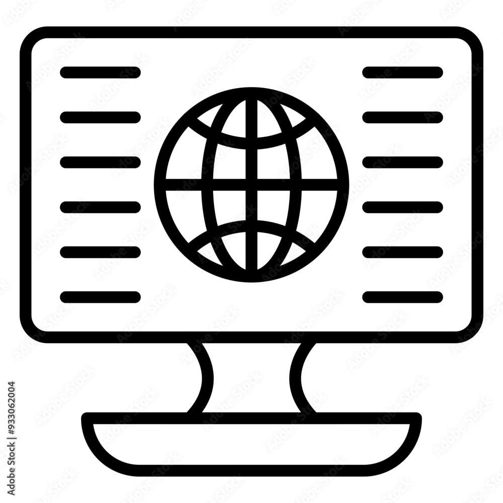 Poster dynamic content icon style