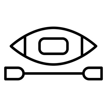 recommend clip art: Canoeing Icon Style