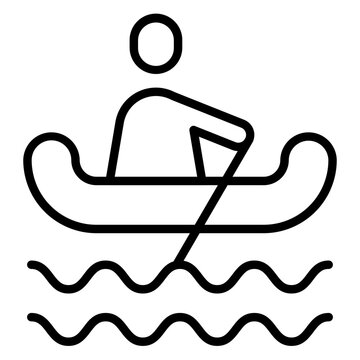 recommend clip art: Rafting Icon Style