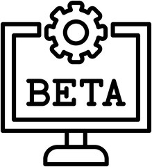 Beta Testing Icon Style