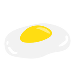 Fried egg sunny side up